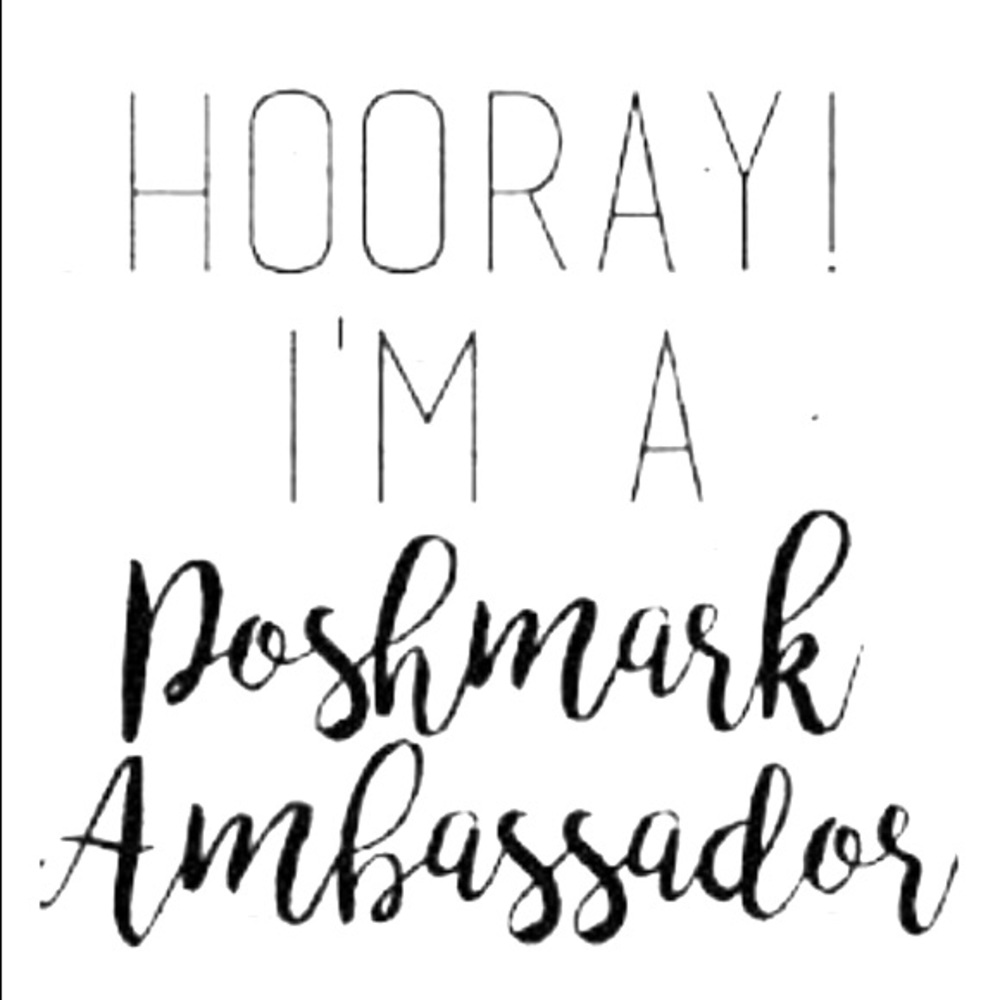 OFFICIALLY A POSHMARK AMBASSADOR!! 💕💕🎉